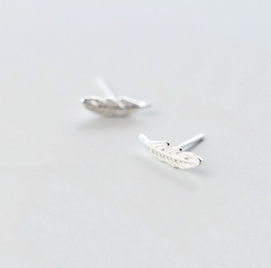 Feather Stud Earrings