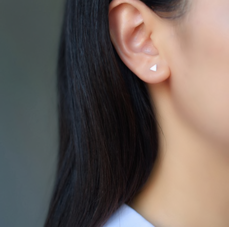 Triangle Stud Earrings