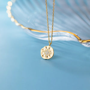 Coin Pendant Necklace